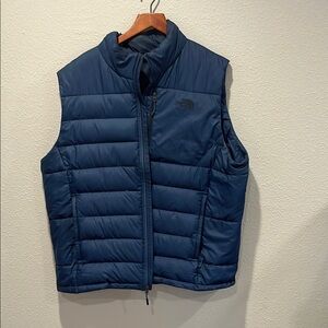 The North Face Navy Goose Down Men’s Vest